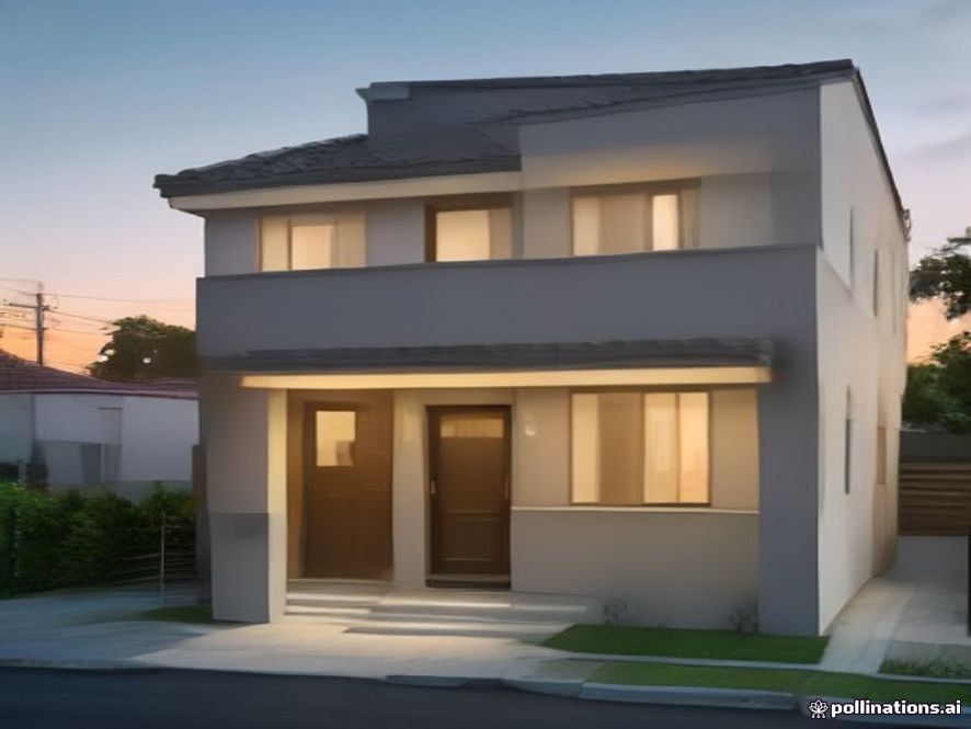 simple house front design featuring an uncluttered facade and a practical layout